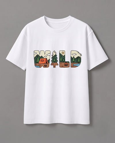T- SHIRT- OVERSIZED- WILD