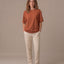 T- SHIRT- OVERSIZED - CHOCOLATE