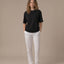 COMBO- OVERSIZED- BLACK,WHITE & CREAM