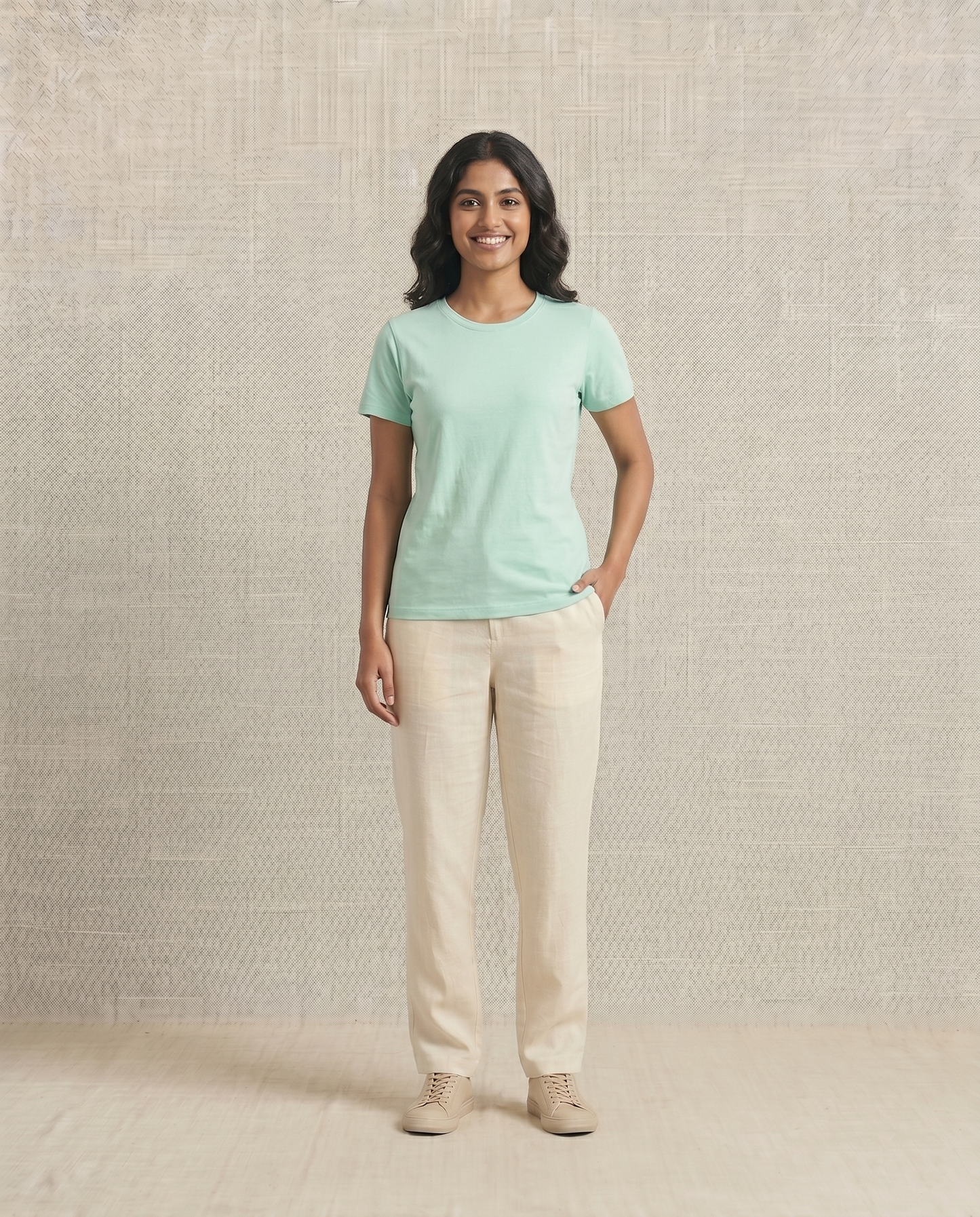 T- SHIRT- REGULAR - SEA GREEN