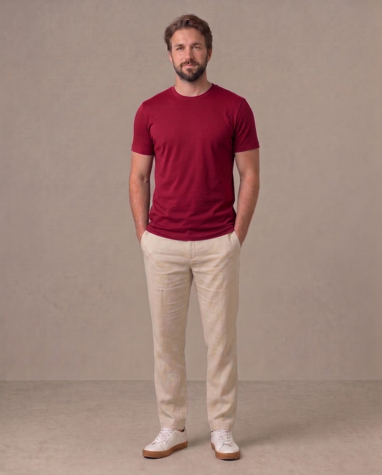 T- SHIRT- REGULAR - MAROON