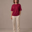 T- SHIRT- OVERSIZED - MAROON