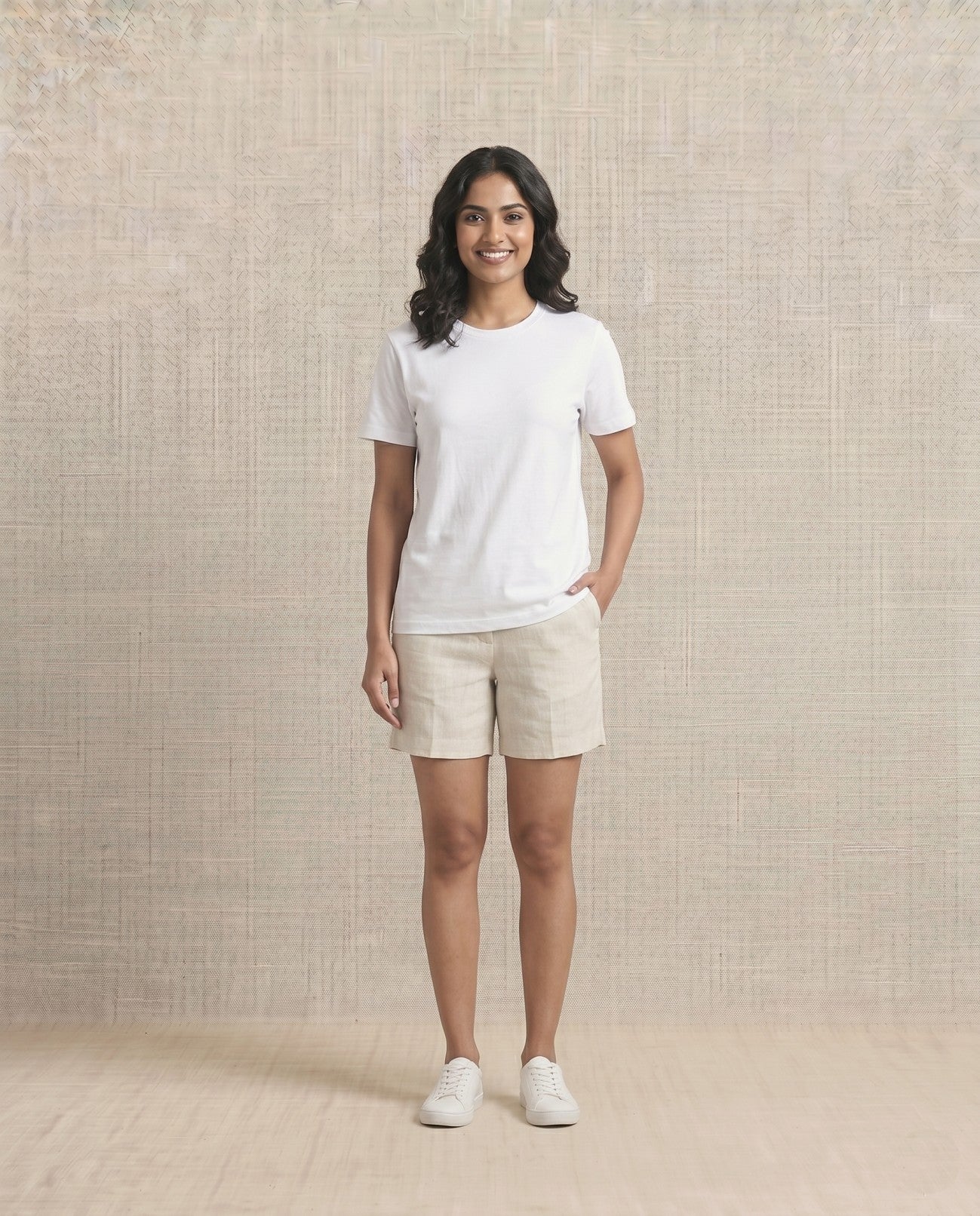 T- SHIRT- REGULAR - POWDER WHITE