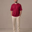 T- SHIRT- OVERSIZED - MAROON