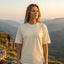 T- SHIRT- OVERSIZED - CREAM