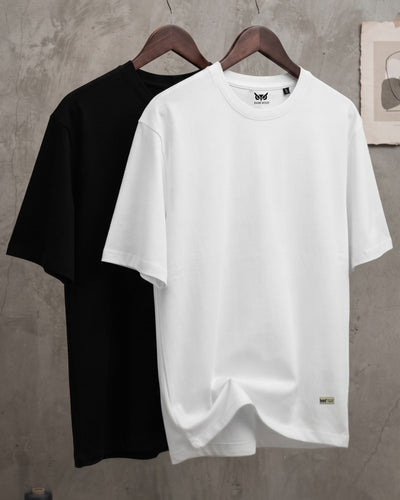 COMBO- OVERSIZED- BLACK & WHITE